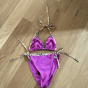 Burberry bikini size large